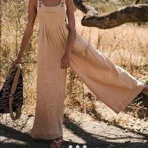 Free People beach overalls.